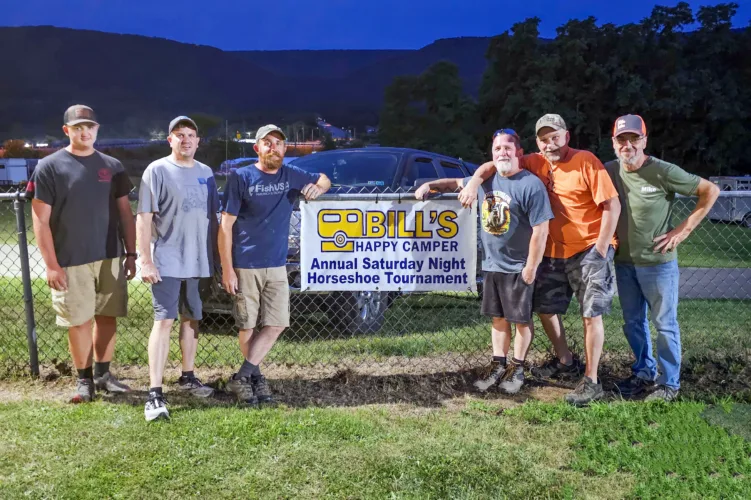 2nd Annual Nighttime Horseshoe Tournament  a success at the fair